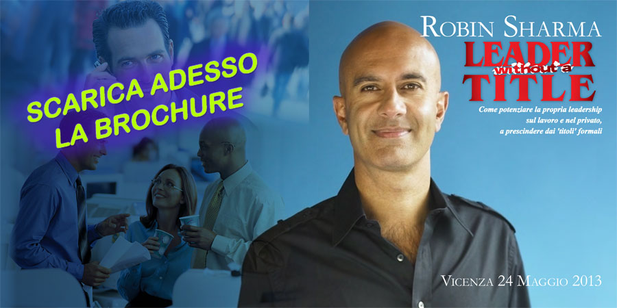 Scarica la Brochure di Robin Sharma